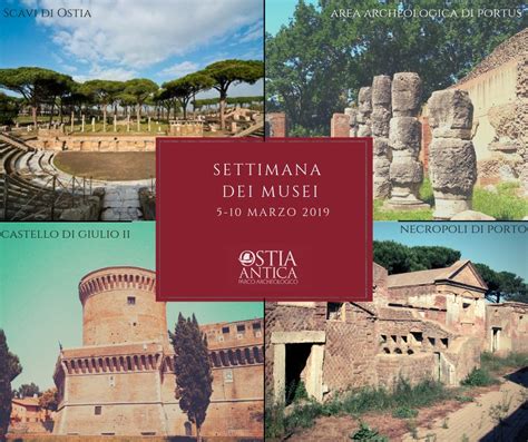 Museum Week 2019 Poster Museum Week 2019 Poster Image Archaeological Park Of Ostia Antica