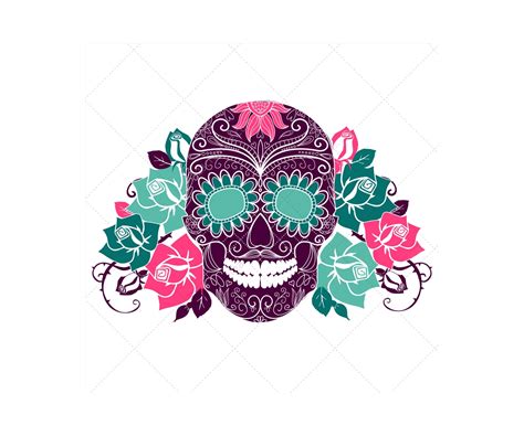 16 Sugar Skull Vector Art Images - Sugar Skull Vector, Sugar Skull Vector and Sugar Skull Vector ...