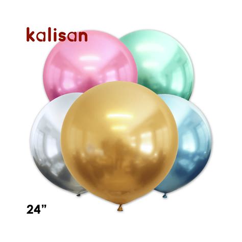 KALISAN LATEX MIRROR BALLOONS 24