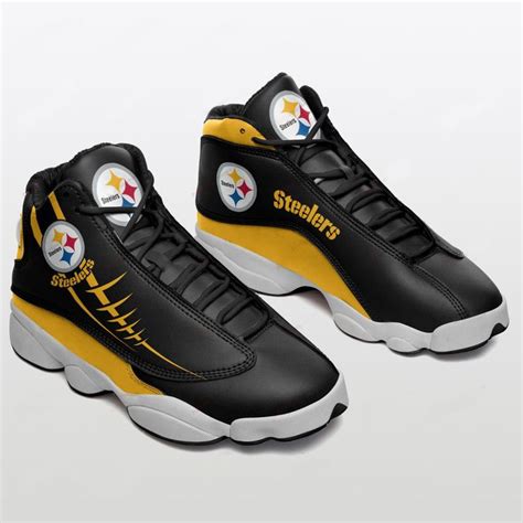 Pittsburgh Steelers Jordan 13 Shoes Robinplacefabrics