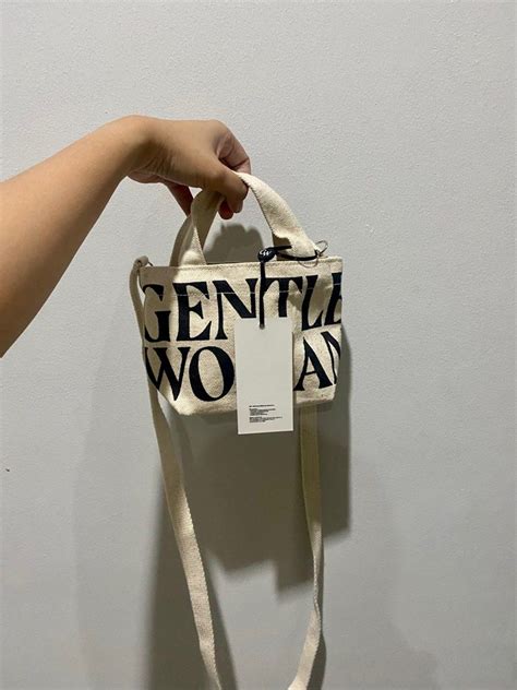 Gentle Woman Micro Canvas Tote Fesyen Pria Tas Dompet Tas