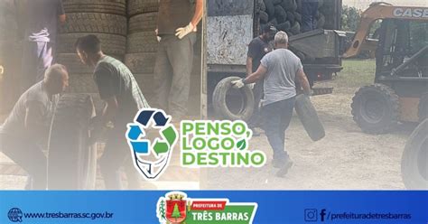 Penso logo destino Cerca de 886 pneus em desuso são recolhidos em