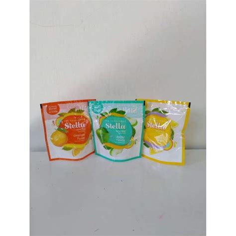 Jual Stella Gantung Air Refreshener All In One Orange Biru Kuning