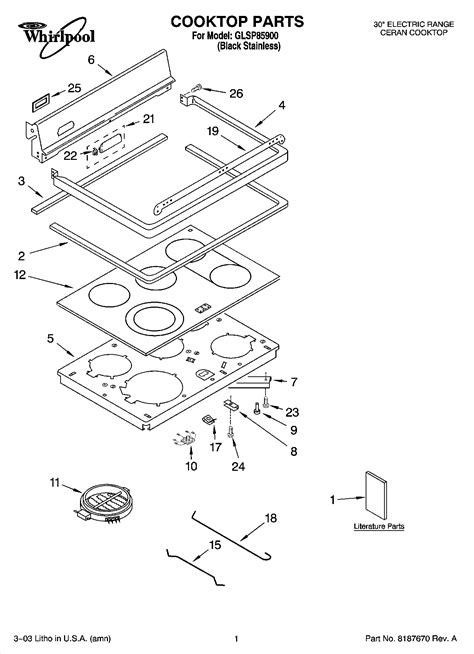 Whirlpool Gas Stove Parts Diagram | Reviewmotors.co