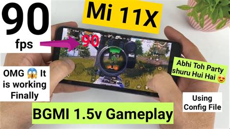 Mi X Bgmi Fps Working Finally But Using Config File Snapdragon