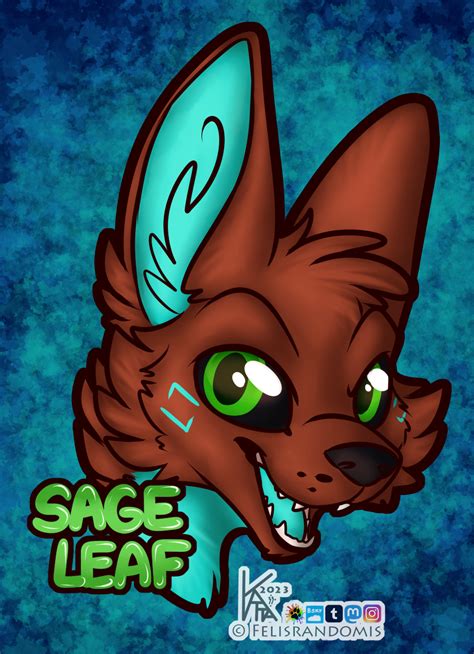 Sageleaf Badge — Weasyl