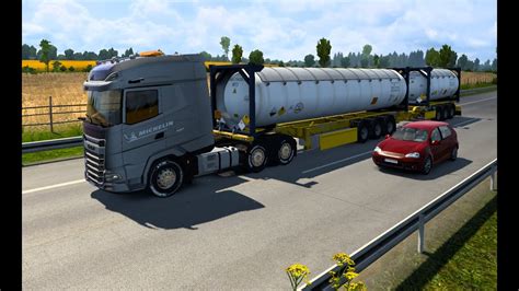 Euro Truck Simulator Daf Truck Logitech G Game Play