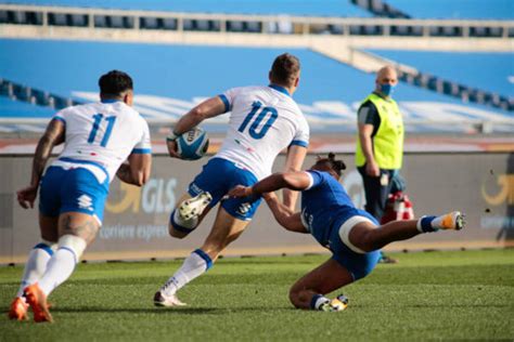 Rugby Test Match Italia Nuova Zelanda Con Gli All Blacks Lesordio