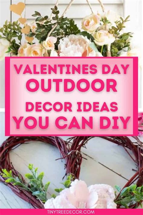 Easy Diy Outdoor Valentines Day Decor Ideas To Spread The Love Tiny