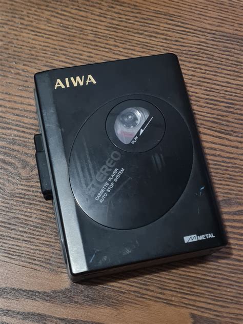 Aiwa Walkman Vintage Portable Stereo Cassette Player Working Free Postage Audio Portable