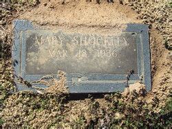 Mary Shockley Unknown Find A Grave Memorial