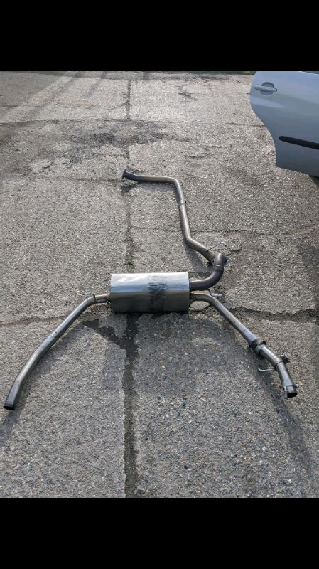 Honda Civic Type R FN2 Cobra Stainless Steel Cat Back Exhaust In