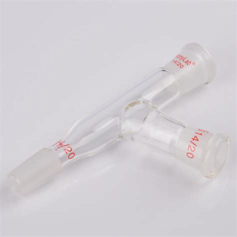 Buy Stonylab Glass Way Glass Distilling Adapter Borosilicate Glass