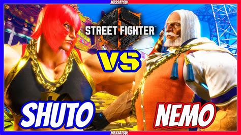 SF6 Nemo JP VS Shuto Marisa Messatsu YouTube