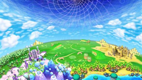 Kirby And The Forgotten Land Background