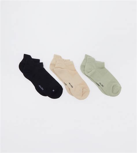 Buy Aldo Accessories Aglonas Pack Of 3 Ankle Socks In Multiple Colors