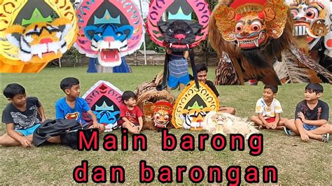 Kocak Irvan Ngelawang Barong Barongan Demak Dan Rangda YouTube