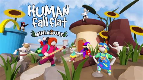 Human Fall Flat MINIATURE Launch Trailer OUT NOW On PC Curve Games