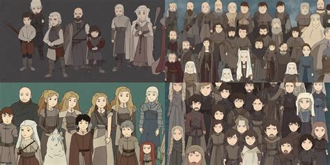 Game Of Thrones In The Style Of Studio Ghibli Stable Diffusion Openart