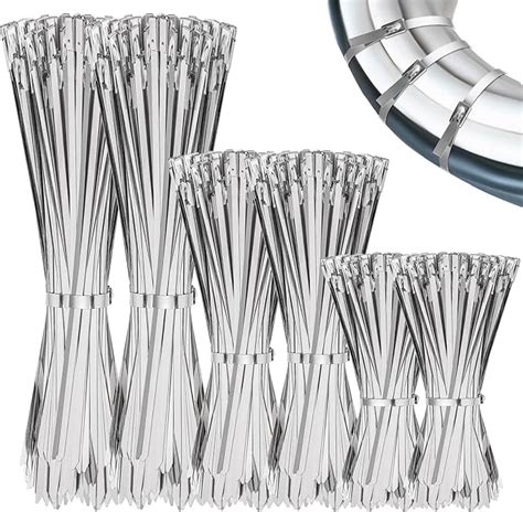 Amazon Pcs Metal Zip Ties Stainless Steel Zip Ties Heavy