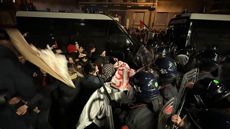 Torino Tensioni Alla Manifestazione Pro Palestina