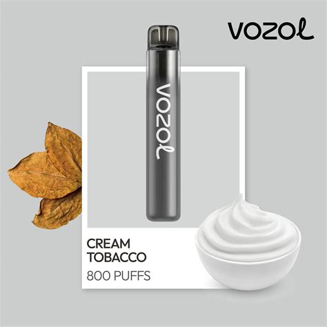 Kit Tigara Electronica Vozol Neon Puff Cream Tobacco Emag Ro