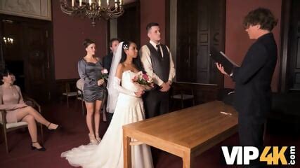 VIP K Horny Newlyweds Cant Resist And Get Intimate Right After Wedding