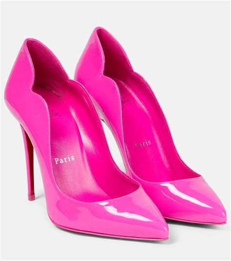 Hot Chick Patent Leather Pumps In Pink Christian Louboutin Mytheresa