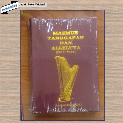 Jual Buku Mazmur Tanggapan Dan Alleluya Edisi Baru Shopee Indonesia