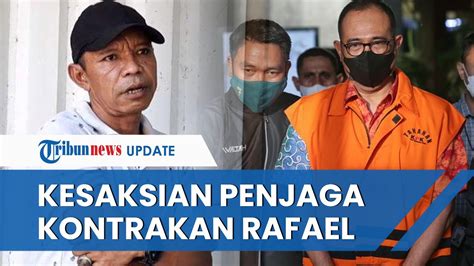 Sempat Diinterogasi Kpk Penjaga Kontrakan Mewah Rafael Alun Beri