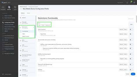 jamf releases enhancements  jamf parent app mobile restrictions