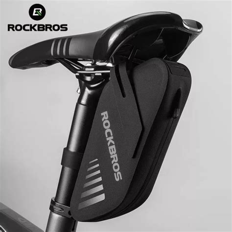 Rockbros Bike Saddle Bag Waterproof L Cycling Seat Pouch Outdoor