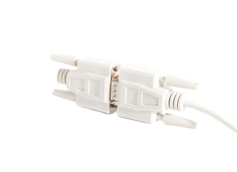 Equipo De Conector De Cable De Entrada Vga Con Cable Blanco Png Dibujos Parche Cable De