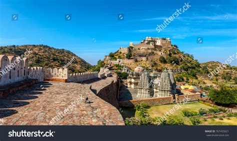 Kumbhalgarh Fort Rajasthan India Kumbhalgarh Mewar Stock Photo