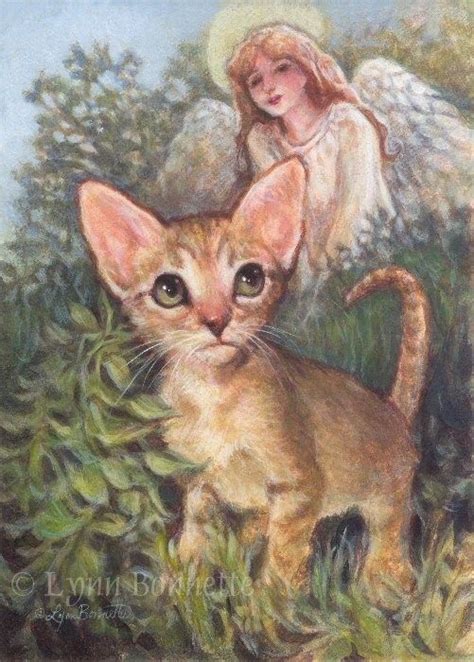 Lynn Bonnette Cat Art Cat Painting Art