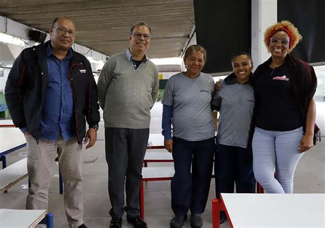 Siemaco Sp Visita Escola Em Pirituba E Fortalece La Os