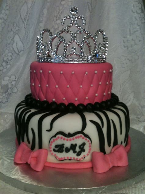 Princess Tiara Birthday Cake