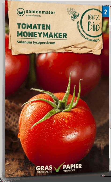 Samen Maier Tomate Bio Moneymaker 1 Paquete Bloomling Tienda