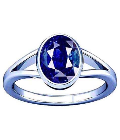 Blue Sapphire Neelam 725 Ratti Stone Blue Sapphire Ring For Men Buy