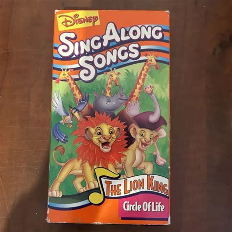 Disney S Sing Along Songs The Lion King Circle Of Life Vhs Tape Eur 7 37 Picclick It