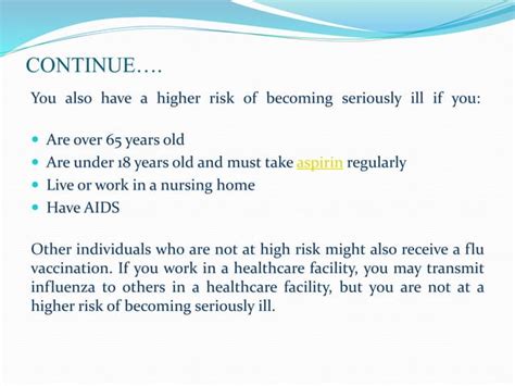 Influenza Symptoms Causes Treatment And Prevention Ppt