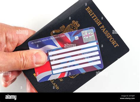 Uk Global Health Insurance Card Also Known As A Ghic Card With A