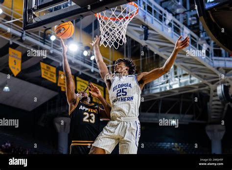 January 25 2024 Appalachian State Mountaineers Guard Terence Harcum