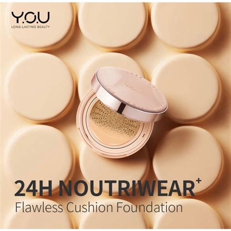 Jual YOU Noutriwear Flawless Cushion Foundation Shopee Indonesia