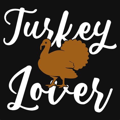 Premium Vector Turkey Lover Thanksgiving Tshirt Design