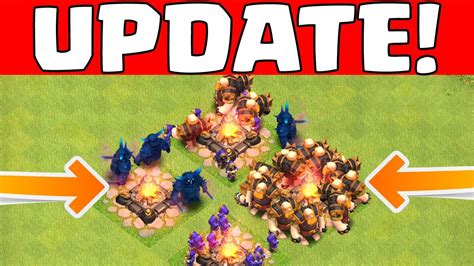 OKTOBER UPDATE KOMMT Clash Of Clans CoC YouTube