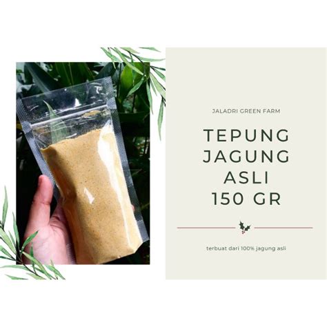 Jual Tepung Jagung Asli 150 Gr Shopee Indonesia