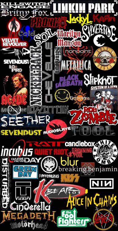 Music Collage 80s Metal Bands Metal Band Logos Hair Metal Bands Rock