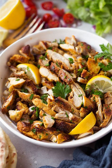 Roasted Chicken Shawarma With Tahini Sauce And Pita Cooking Classy