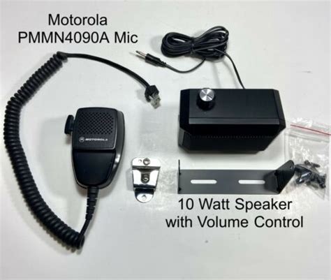 Remote Mic And Speaker Kit For Motorola Xpr4350 Xpr4550 Xpr5550e